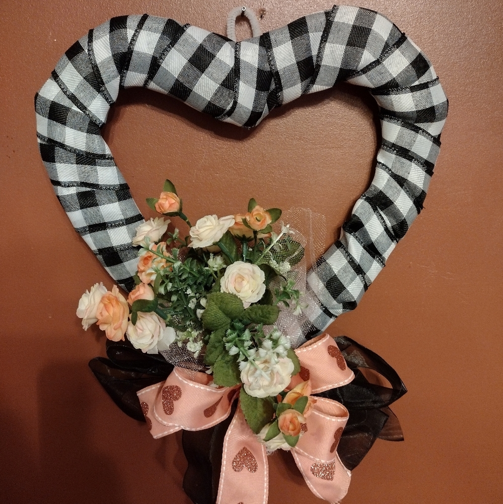 Valentine wreath